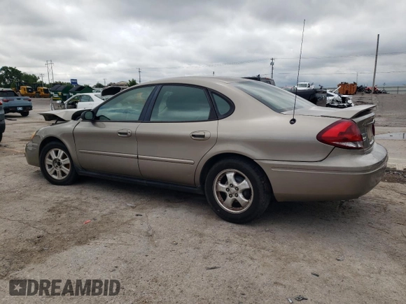 2005 Ford Taurus SE with VIN 1FAFP53205A252967, listed as a Copart auction lot 58449495 with Not provided miles and Salvage title. Bid and sale history available at DreamBid. Image 2.