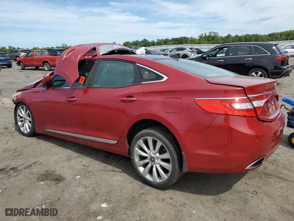 2013 Hyundai Azera with VIN KMHFH4JG3DA311553, listed as a Copart auction lot 70242604 with 0 mi miles and Salvage Title. Bid and sale history available at carsss.com. Image 2.