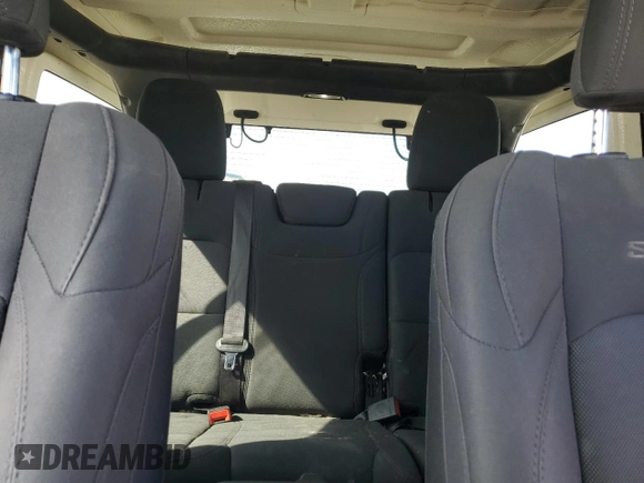 2019 Jeep Wrangler Unlimited Sahara z VIN 1C4HJXEN0KW588687, wystawiony jako Copart lot #52812895 z przebiegiem 91 486 mil mil oraz Szkoda całkowita • Salvage title. Historia ofert i sprzedaży dostępna na DreamBid. Obrazek 10.