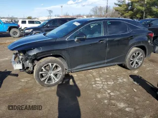 2019 Lexus RX with VIN 2T2BZMCA6KC206373, listed as a Copart auction lot 42212445 with 75,084 mi miles and Salvage Title. Bid and sale history available at carsss.com. Image 1.