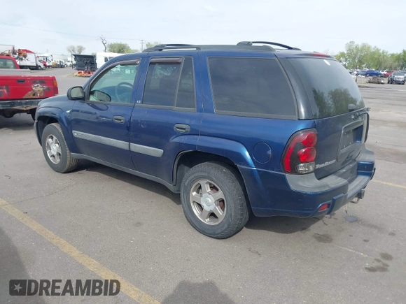 2004 Chevrolet TrailBlazer LS with VIN 1GNDT13S842316663, listed as a IAAI auction lot 42105256 with 146,385 mi miles. Bid and sale history available at carsss.com. Image 3.