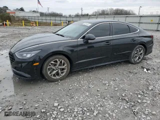 2021 Hyundai Sonata SEL with VIN KMHL64JA1MA143982, listed as a Copart auction lot 45816925 with 74,616 mi miles and Salvage Title. Bid and sale history available at carsss.com. Image 1.