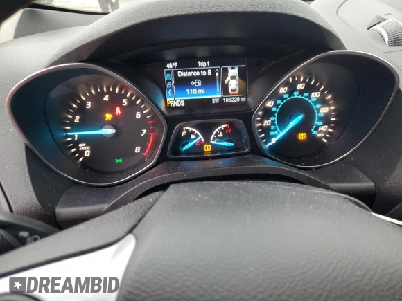 2014 Ford Escape SE with VIN 1FMCU9GX3EUA60102, listed as a Copart auction lot 86258684 with 106,220 mi miles and Salvage Title. Bid and sale history available at DreamBid. Image 9.