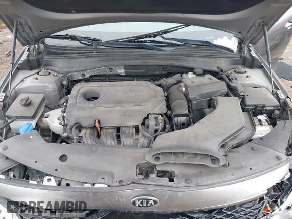 2017 Kia Optima LX with VIN 5XXGT4L37HG169753, listed as a IAAI auction lot 41370062 with 99,744 mi miles. Bid and sale history available at carsss.com. Image 10.