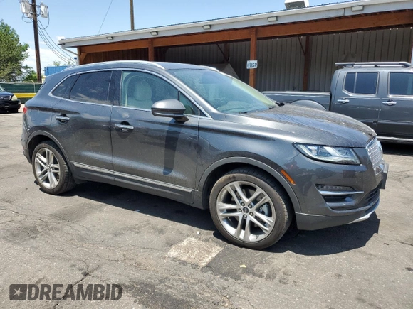 2019 Lincoln MKC Reserve with VIN 5LMCJ3D97KUL38925, listed as a Copart auction lot 62095365 with 62,995 mi miles and Salvage title. Bid and sale history available at DreamBid. Image 4.