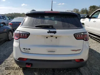 2020 Jeep Compass Trailhawk with VIN 3C4NJDDB9LT202929, listed as a Copart auction lot 74689854 with 87,343 mi miles and Salvage Title. Bid and sale history available at carsss.com. Image 6.