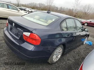 2006 BMW 3 Series 325xi with VIN WBAVD135X6KT80501, listed as a Copart auction lot 51793395 with 95,809 mi miles and Salvage Title. Bid and sale history available at DreamBid. Image 3.