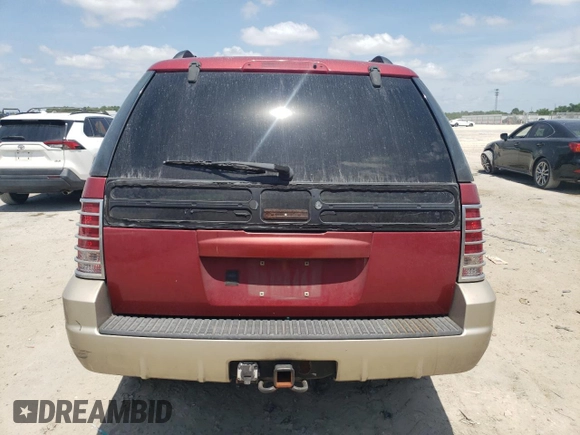 2004 Mercury Mountaineer Convenience z VIN 4M2ZU86K04ZJ53671, wystawiony jako Copart lot #54557315 z przebiegiem Nie podano mil oraz Szkoda całkowita • Salvage title. Historia ofert i sprzedaży dostępna na DreamBid. Obrazek 6.
