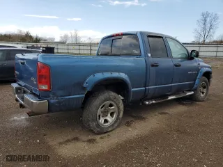 2004 Dodge Ram 1500 SLT with VIN 1D7HU18DX4S785227, listed as a Copart auction lot 53986595 with 193,589 mi miles and Clean Title. Bid and sale history available at carsss.com. Image 3.