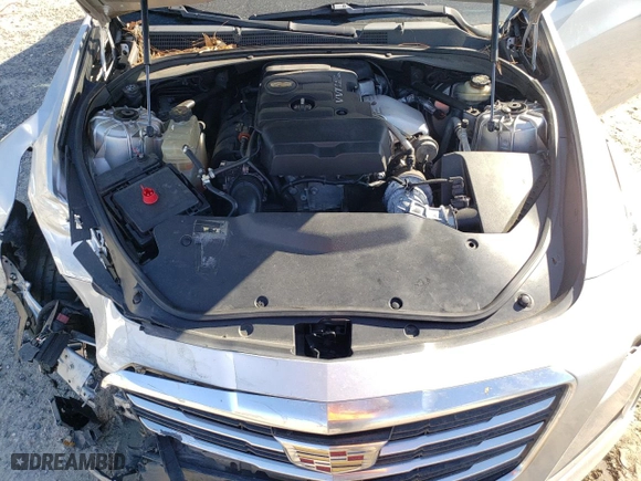 2016 Cadillac CTS Sedan RWD with VIN 1G6AP5SXXG0117444, listed as a Copart auction lot 48635735 with 115,976 mi miles and Salvage Title. Bid and sale history available at carsss.com. Image 12.