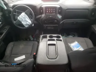 2020 Chevrolet Silverado 1500 Custom with VIN 1GCRWBEK1LZ225099, listed as a Copart auction lot 84474384 with 104,928 mi miles and Salvage Title. Bid and sale history available at carsss.com. Image 8.