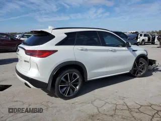 2024 Infiniti QX50 Sport with VIN 3PCAJ5FA4RF109896, listed as a Copart auction lot 78704354 with 2,170 mi miles and Salvage title. Bid and sale history available at DreamBid. Image 3.
