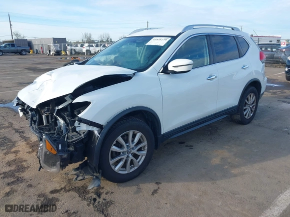 2017 Nissan Rogue S with VIN KNMAT2MV3HP572387, listed as a IAAI auction lot 41835279 with 88,529 mi miles. Bid and sale history available at carsss.com. Image 17.