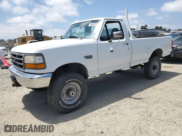 1997 Ford F-350 with VIN 1FTHF36H9VED17446, listed as a Copart auction lot 65460895 with 162,979 mi miles and Clean title. Bid and sale history available at DreamBid. Image 1.