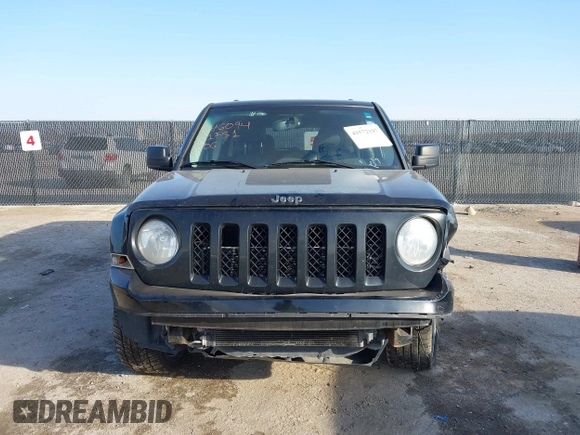 2017 Jeep Patriot Sport with VIN 1C4NJPBAXHD201751, listed as a IAAI auction lot 41572197 with 84,478 mi miles. Bid and sale history available at carsss.com. Image 12.