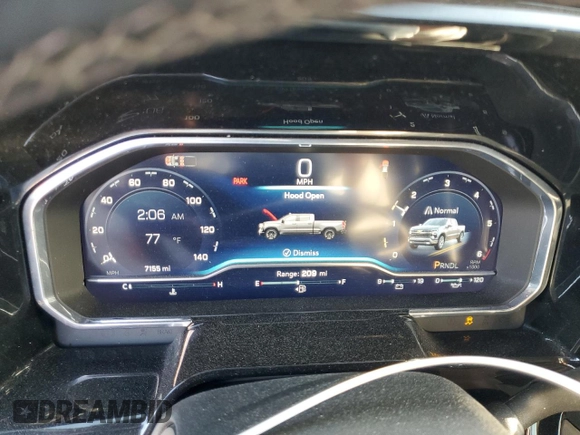 2025 Chevrolet Silverado 1500 LT with VIN 1GCPACED8SZ113623, listed as a Copart auction lot 49173355 with 7,155 mi miles and Salvage Title. Bid and sale history available at DreamBid. Image 9.