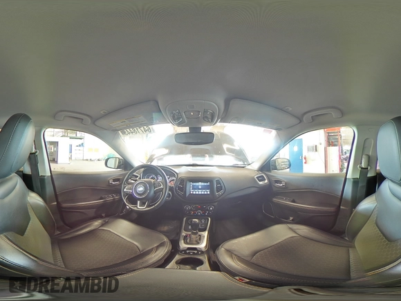 2018 Jeep Compass Latitude with VIN 3C4NJDBB0JT180531, listed as a Copart auction lot 64718445 with 45,407 mi miles and Salvage title. Bid and sale history available at DreamBid. Image 15.