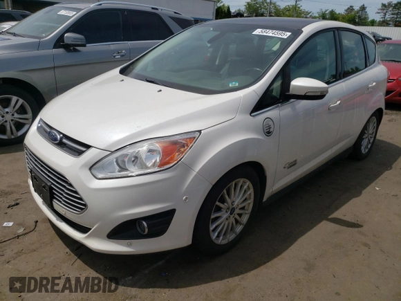 2016 Ford C-Max SEL z VIN 1FADP5CUXGL118791, wystawiony jako Copart lot #58474595 z przebiegiem 86 657 mil mil oraz Czysty tytuł • Clean title. Historia ofert i sprzedaży dostępna na DreamBid. Obrazek 1.