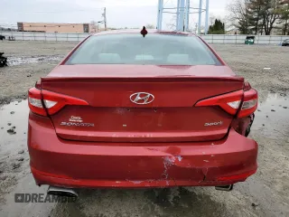 2016 Hyundai Sonata Sport with VIN 5NPE34AF3GH344555, listed as a Copart auction lot 52880925 with 79,311 mi miles and Salvage Title. Bid and sale history available at DreamBid. Image 6.