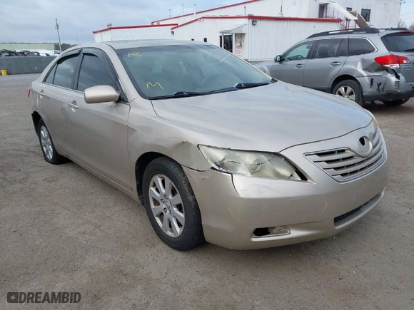 2007 Toyota Camry CE with VIN 4T1BE46K27U628277, listed as a IAAI auction lot 41911750 with 241,374 mi miles. Bid and sale history available at carsss.com. Image 1.