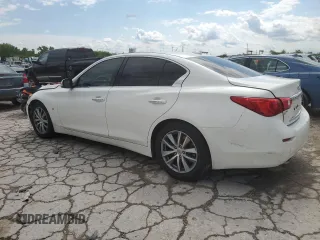 2015 Infiniti Q50 Premium with VIN JN1BV7AP5FM345771, listed as a Copart auction lot 59021485 with 170,199 mi miles and Salvage title. Bid and sale history available at DreamBid. Image 2.