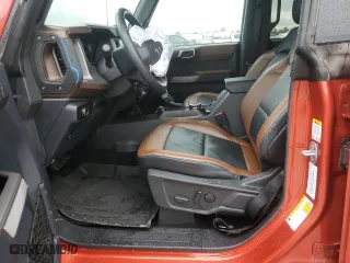 2023 Ford Bronco with VIN 1FMEE5BP2PLB61761, listed as a Copart auction lot 54497975 with 17,180 mi miles and Salvage Title. Bid and sale history available at carsss.com. Image 7.