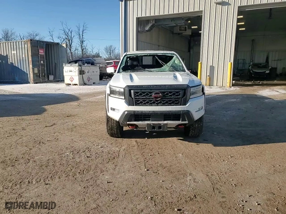 2023 Nissan Frontier PRO-4X with VIN 1N6ED1EK4PN629264, listed as a Copart auction lot 87851315 with 34,258 mi miles and Non Repairable. Bid and sale history available at carsss.com. Image 13.