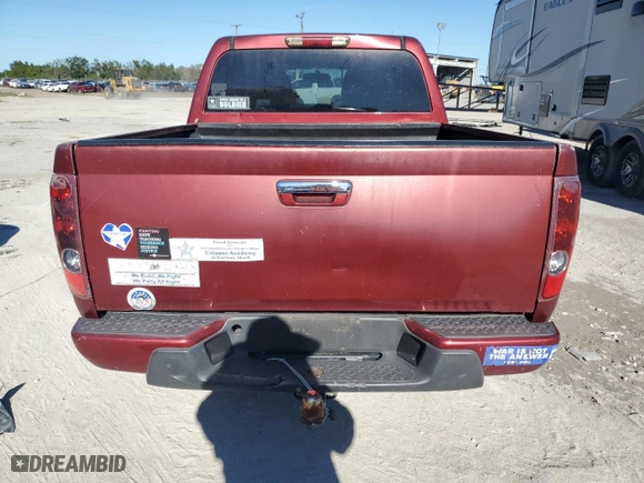 2011 Chevrolet Colorado LT w/1LT with VIN 1GCDSCFE9B8127933, listed as a Copart auction lot 82834244 with 107,048 mi miles and Salvage Title. Bid and sale history available at carsss.com. Image 6.