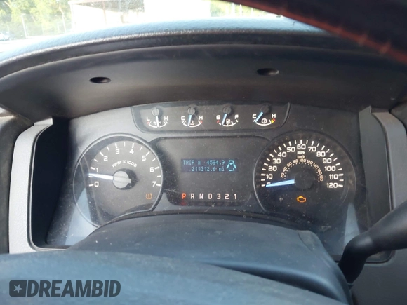 2011 Ford F-150 XL with VIN 1FTMF1CM9BKD39108, listed as a IAAI auction lot 42622177 with 211,312 mi miles and . Bid and sale history available at DreamBid. Image 7.