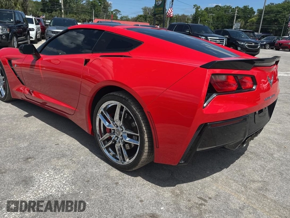 2014 Chevrolet Corvette Z51 3LT with VIN 1G1YM2D70E5104257, listed as a Copart auction lot 52750305 with 65,670 mi miles and Clean title. Bid and sale history available at DreamBid. Image 3.