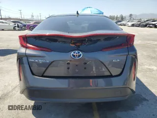 2021 Toyota Prius LE with VIN JTDKAMFPXM3174423, listed as a Copart auction lot 57614925 with Not provided miles and Non repairable. Bid and sale history available at DreamBid. Image 6.