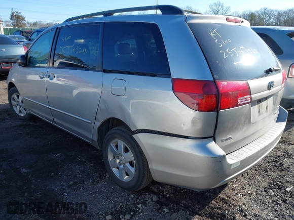 2005 Toyota Sienna CE with VIN 5TDZA23CX5S273294, listed as a IAAI auction lot 41906887 with 999,999 mi miles. Bid and sale history available at carsss.com. Image 3.