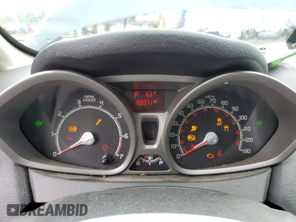 2012 Ford Fiesta SE z VIN 3FADP4BJ4CM125634, wystawiony jako Copart lot #59911995 z przebiegiem 168 371 mil mil oraz Czysty tytuł • Clean title. Historia ofert i sprzedaży dostępna na DreamBid. Obrazek 9.