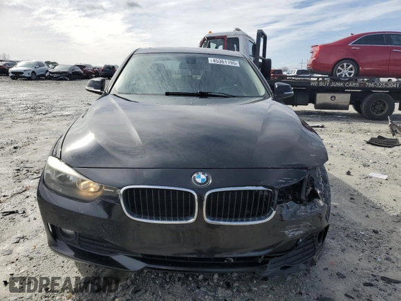 2013 BMW 3 Series 320i with VIN WBA3B1C54DK128124, listed as a Copart auction lot 45361195 with 122,984 mi miles and Salvage Title. Bid and sale history available at carsss.com. Image 5.