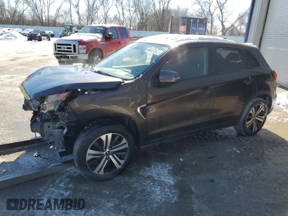 2020 Mitsubishi Outlander Sport SE 2.0 with VIN JA4AP4AU2LU014899, listed as a Copart auction lot 44637805 with 0 mi miles and Clean Title. Bid and sale history available at carsss.com. Image 1.