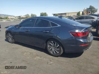 2019 Honda Insight Touring with VIN 19XZE4F90KE015579, listed as a Copart auction lot 58821075 with 26,560 mi miles and Salvage title. Bid and sale history available at DreamBid. Image 2.