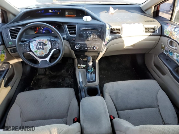 2015 Honda Civic Sedan LX with VIN 19XFB2F53FE291810, listed as a Copart auction lot 47357085 with 81,915 mi miles and Salvage Title. Bid and sale history available at carsss.com. Image 8.