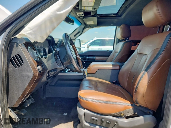 2016 Ford F-250 Lariat with VIN 1FT7W2BT4GEB75820, listed as a Copart auction lot 60885475 with 91,786 mi miles and Salvage title. Bid and sale history available at DreamBid. Image 7.