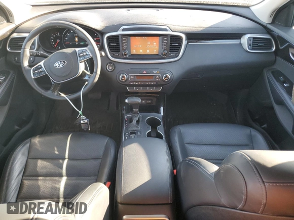 2020 Kia Sorento EX with VIN 5XYPHDA50LG708630, listed as a Copart auction lot 46624025 with 47,993 mi miles and Salvage Title. Bid and sale history available at DreamBid. Image 8.