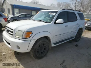 2004 Toyota Sequoia Limited with VIN 5TDBT48A14S205236, listed as a Copart auction lot 44645185 with 279,179 mi miles and Salvage Title. Bid and sale history available at carsss.com. Image 1.