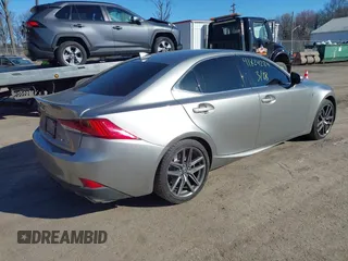 2017 Lexus IS with VIN JTHCM1D21H5023173, listed as a IAAI auction lot 41824224 with 138,629 mi miles. Bid and sale history available at carsss.com. Image 4.