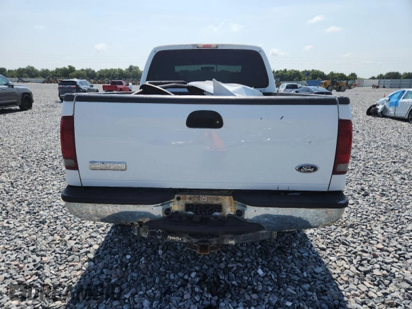 2007 Ford F-250 XL with VIN 1FTSW21597EA38577, listed as a Copart auction lot 58013575 with 189,924 mi miles and Salvage title. Bid and sale history available at DreamBid. Image 6.