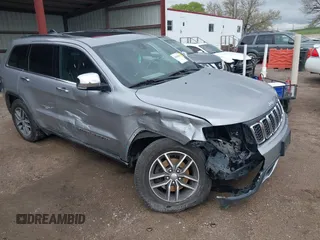 2017 Jeep Grand Cherokee Limited with VIN 1C4RJFBG9HC776459, listed as a IAAI auction lot 42182641 with 146,948 mi miles and . Bid and sale history available at DreamBid. Image 1.