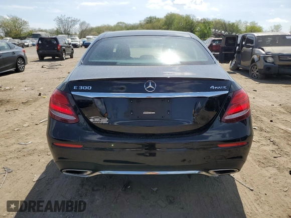 2019 Mercedes-Benz E-Class E 300 with VIN WDDZF4KB8KA606628, listed as a Copart auction lot 53995865 with 124,116 mi miles and Clean Title. Bid and sale history available at carsss.com. Image 6.