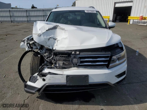 2020 Volkswagen Tiguan S with VIN 3VV1B7AX0LM010890, listed as a Copart auction lot 49478805 with 53,435 mi miles and Salvage Title. Bid and sale history available at carsss.com. Image 5.