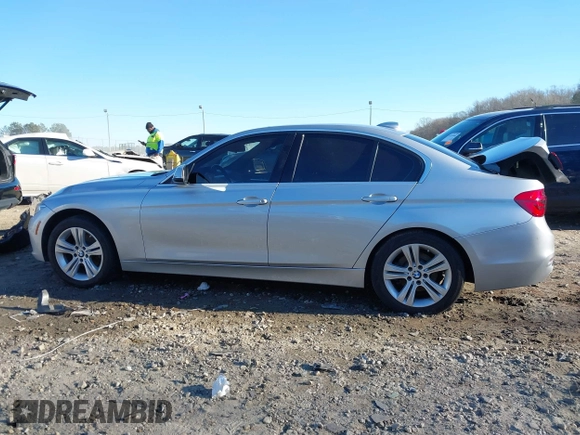 2018 BMW 3 Series 330i with VIN WBA8B9G58JNU97318, listed as a IAAI auction lot 41205434 with 62,582 mi miles and . Bid and sale history available at DreamBid. Image 14.