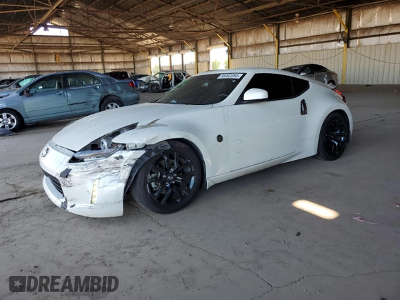 2020 Nissan 370Z Sport с VIN JN1AZ4EH9LM820190, выставлен на аукционе Copart как лот 56492055 с пробегом 55 241 миль миль и Списание • Salvage title. История ставок и продаж доступна на DreamBid. Изображение 1.