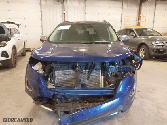 2015 Ford Edge SEL with VIN 2FMTK4J82FBB72262, listed as a IAAI auction lot 41817779 with 83,380 mi miles. Bid and sale history available at carsss.com. Image 12.