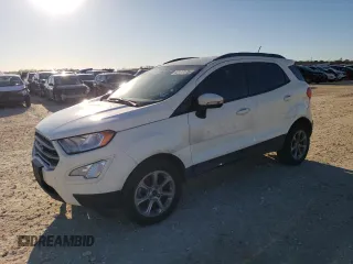 2020 Ford EcoSport SE with VIN MAJ3S2GE1LC389230, listed as a Copart auction lot 42177175 with 61,919 mi miles and Salvage Title. Bid and sale history available at carsss.com. Image 1.