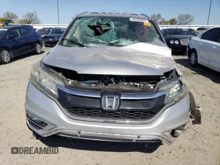 2015 Honda CR-V EX-L with VIN 2HKRM3H75FH522746, listed as a Copart auction lot 48596895 with Not Provided miles and Salvage Title. Bid and sale history available at DreamBid. Image 5.